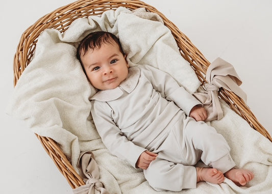 Oliver linen collar body suit