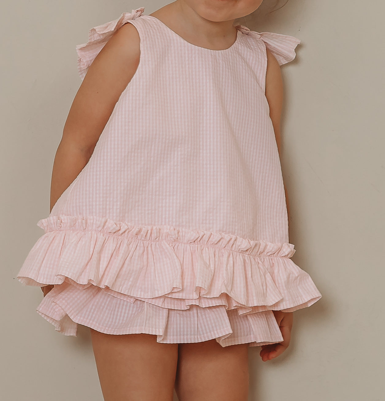 Arabella frill bloomer set
