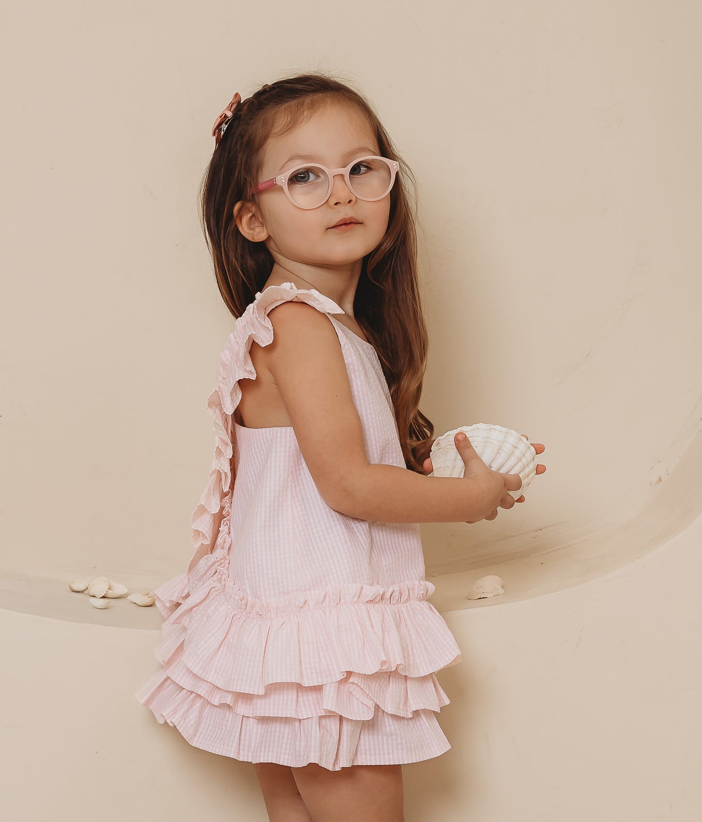 Arabella frill bloomer set